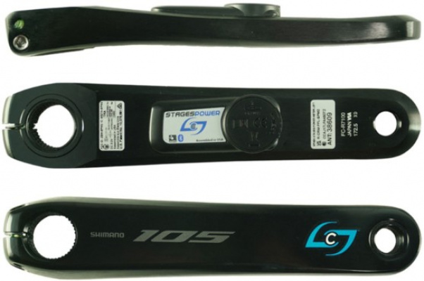 Stages Cycling Power L Shimano 105 R7100 Left Crank Arm Power Meter