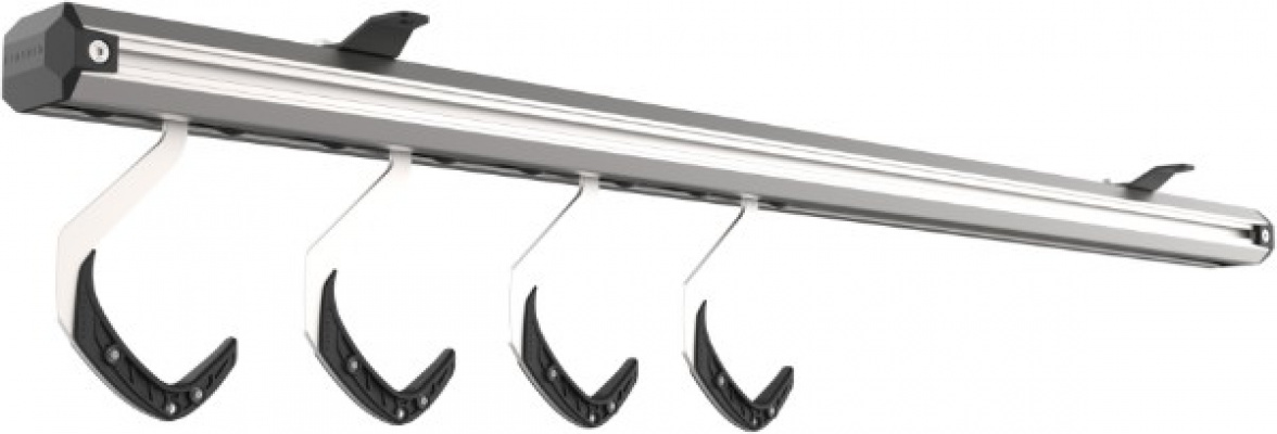 Stashed SpaceRail Ceiling Mounted Bike Storage System