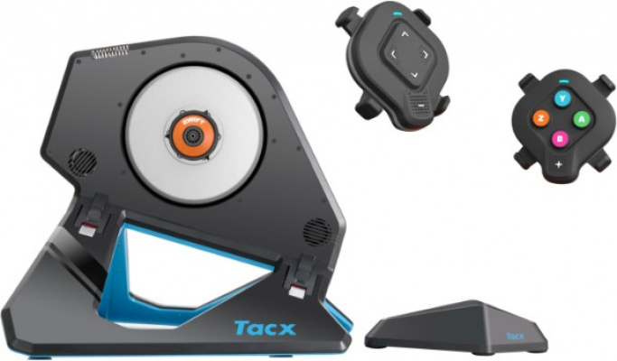 Tacx NEO 2T with Zwift Cog and Click