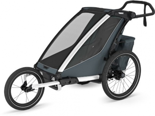 Thule Chariot Cross 2 Single Child Trailer with Cycling and Strolling Kit