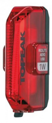 Topeak Redlite Aero USB Rechargeable Rear 1W Light