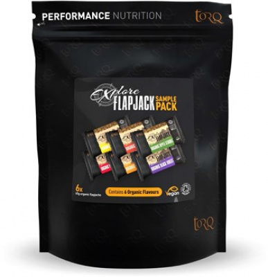 Torq Explore Flapjack Sample Pack - 6 Bars