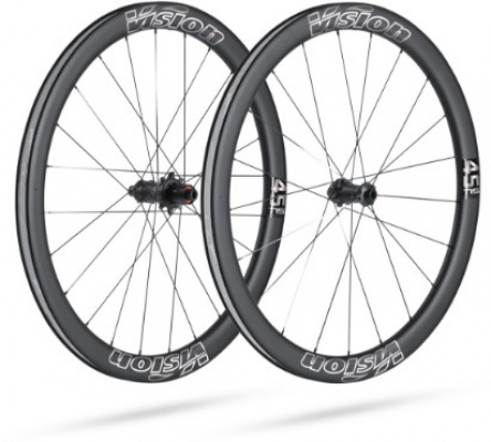 Vision Metron 45 SL Disc Silver Edition Tubeless Ready Carbon Road Wheelset