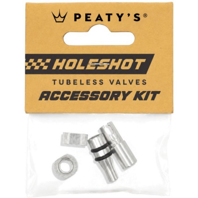 Peaty's Holeshot Fast Flow Tubeless Valve Accessory Kit