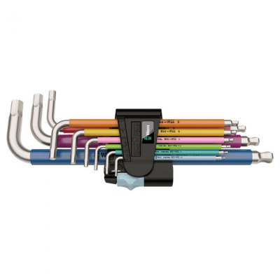 Wera Stainless L KeyHex Key Set Multi Colour 9pc 1.5-10mm