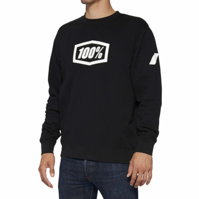 100 Percent Icon Pullover Men's Crewneck Fleece