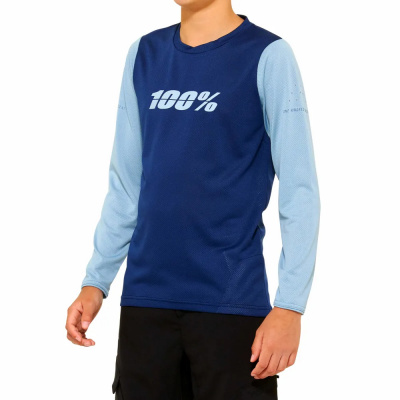 100 Percent Ridecamp Youth Long Sleeve Jersey
