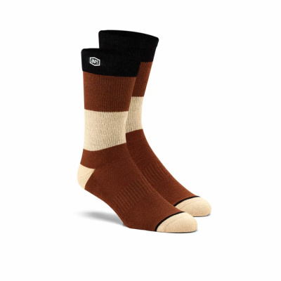 100 Percent Trio Casual Men's Socks
