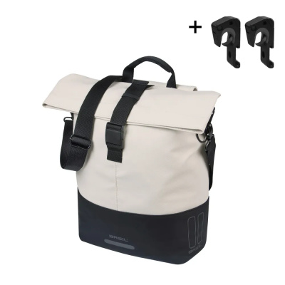Basil Cove Shopper Pannier Bag with MIK Hooks -14-16 Litre