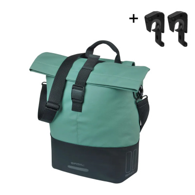 Basil Cove Shopper Pannier Bag with MIK Hooks -14-16 Litre
