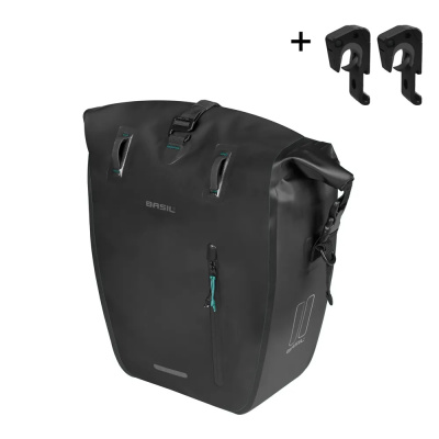 Basil Rivo Single Pannier Bag with MIK Hooks