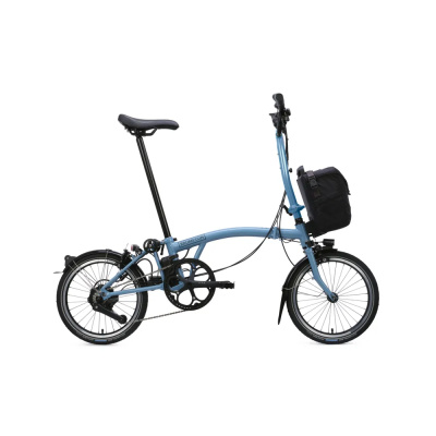 Brompton C Line 4 Speed Mid Bar 2026 Electric Folding Bike