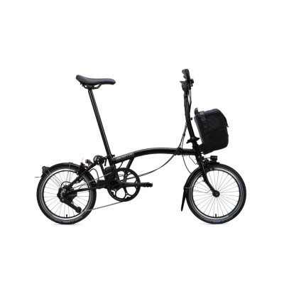 Brompton C Line 4 Speed Mid Bar 2026 Electric Folding Bike