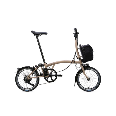 Brompton C Line 4 Speed Mid Bar 2026 Electric Folding Bike