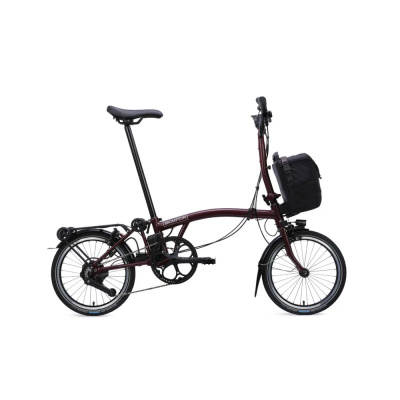 Brompton C Line 4 Speed Mid Bar SuperRoll+ 2026 Electric Folding Bike