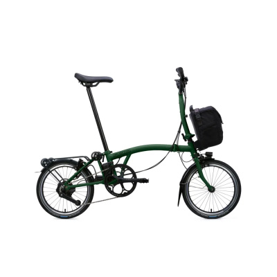 Brompton C Line 4-speed SuperRoll+ Mid Bar 2027 Electric Folding Bike
