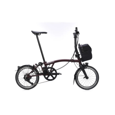 Brompton P Line 4 Speed Mid Bar 2026 Electric Folding Bike