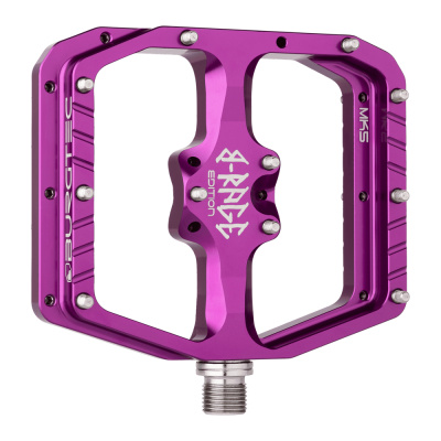 Burgtec Penthouse MK5 B-Rage Edition Flat MTB Pedals