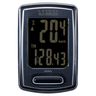 Cateye Velo Wireless Stealth Edition Cycle Computer