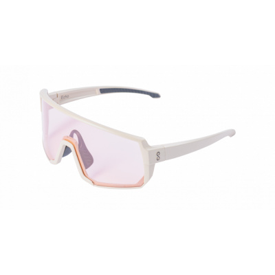 Coast Optics Echo Cycling Glasses -Driftwood/Pink + Clear Lens