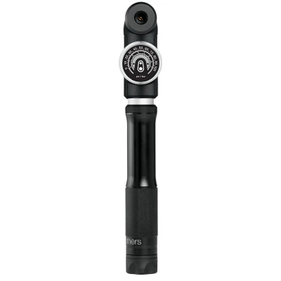 Crank Brothers Sterling Short Hand Pump With Gauge