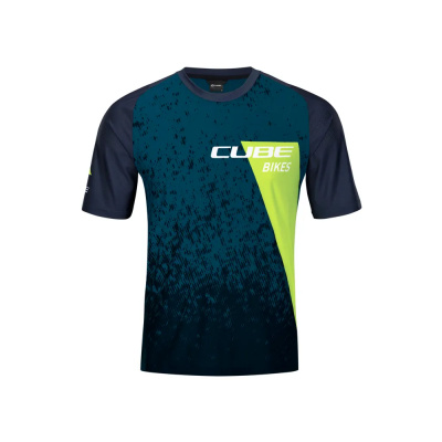 Cube Edge Round Neck Short Sleeve Jersey