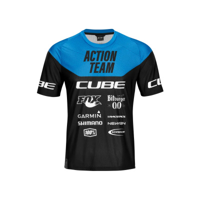 Cube Edge Round Neck Short Sleeve Jersey
