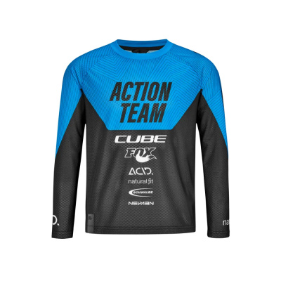 Cube Junior X Action Team Long Sleeve Jersey