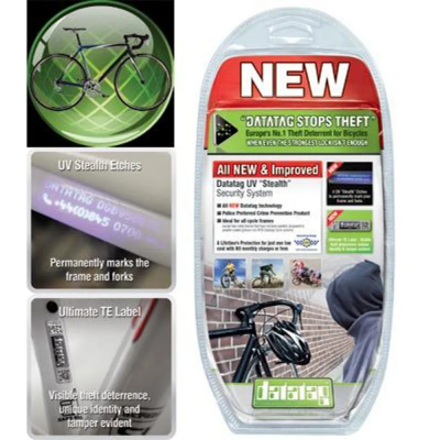 Datatag Stealth Security Identification Systems for Bicycles