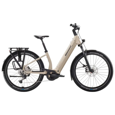 Diamant Suvea Trip Plus Low-Step 800wh 2025 Electric Hybrid Bike -Beige