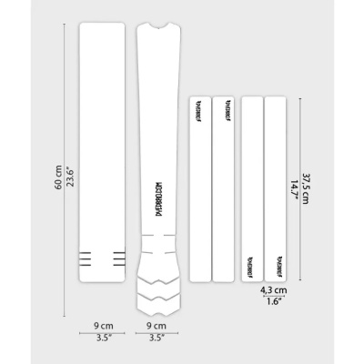 Dyedbro MTB Frame Protection