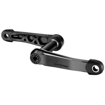 E-Thirteen Helix Race Alloy No BB No Ring + Self Extractor Crank -Black