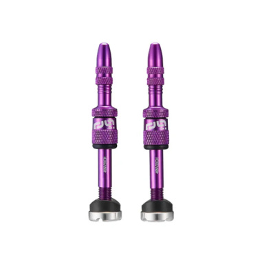 E-Thirteen Quick Fill Presta Tubeless Valves 16-24mm Depth Rims