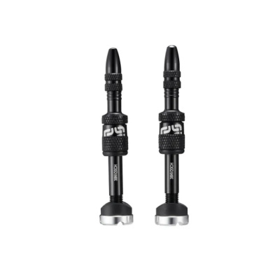 E-Thirteen Quick Fill Presta Tubeless Valves 16-24mm Depth Rims
