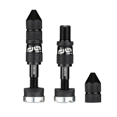 E-Thirteen Quick Fill Schrader Tubeless Valves 16-24mm Depth Rims