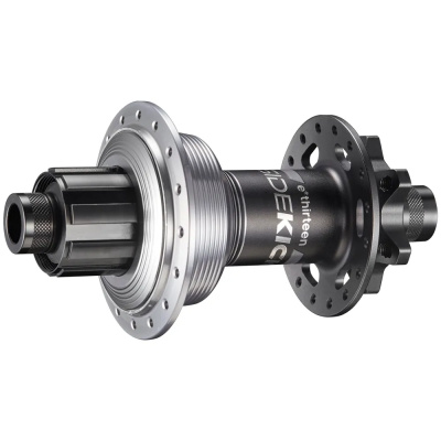 E-Thirteen Sidekick 148x12mm Boost 6-Bolt Rear Hub- Black/Silver