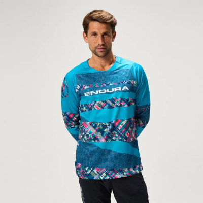 Endura  Patchwork Print LTD Men's Long Sleeve Jersey