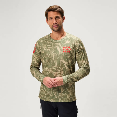 Endura Grid Floral LTD Print Men's Long Sleeve Jersey