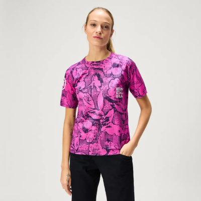 Endura Grid Floral LTD Print Women's Short Sleeve Jersey
