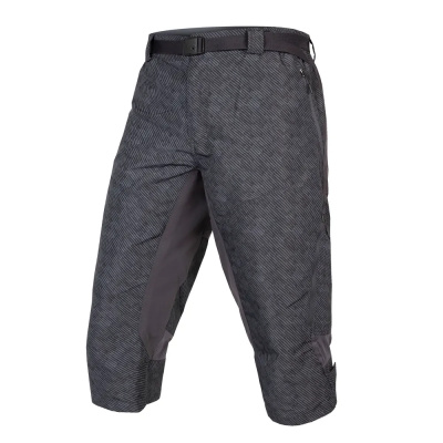 Women's Hummvee 3/4 Shorts (With Liner) - Black