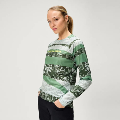 Endura Patchwork LTD Print Women's Long Sleeve Jersey
