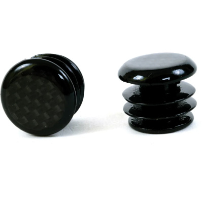 M Part Carbon Fibre Bar End Plugs For Road Bikes