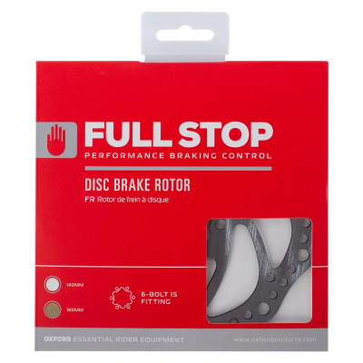 Oxford Brake Disc Rotor 6 Bolt 160mm