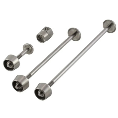 Pitlock 3 Piece Security Skewer Set Front/Rear Wheel + Post