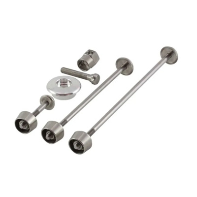 Pitlock Security Skewers Front and Rear Wheel / Post + Ahead
