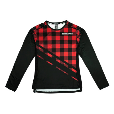Race Face Diffuse Womens Long Sleeve Jersey