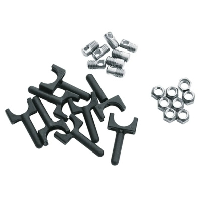 SKS 8 Bolts/Nuts/End Caps Chromoplastic/Longboard