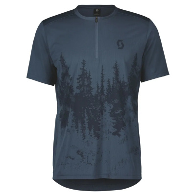 Scott Trail Flow Zip Men's Short Sleeve Jersey