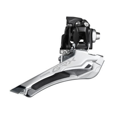 Shimano GRX RX400 10spd Double Down Pull Braze-on Front Deraileur