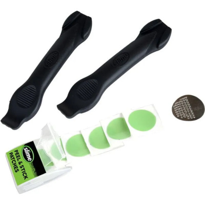 Slime Skabs Pre-glued Patches with Tyre Levers